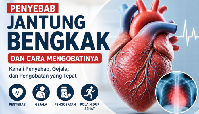 Penyebab Jantung Bengkak dan Cara Mengobatinya