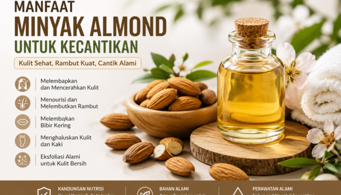 Manfaat Minyak Almond untuk Kecantikan Kulit dan Rambut