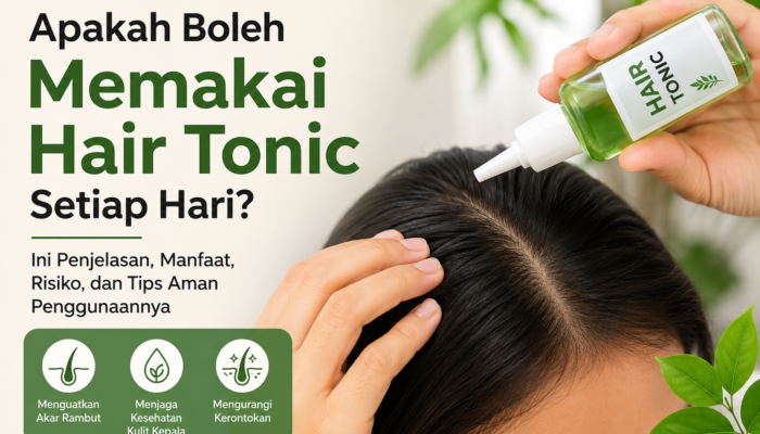 Apakah Boleh Memakai Hair Tonic Setiap Hari? Ini Faktanya
