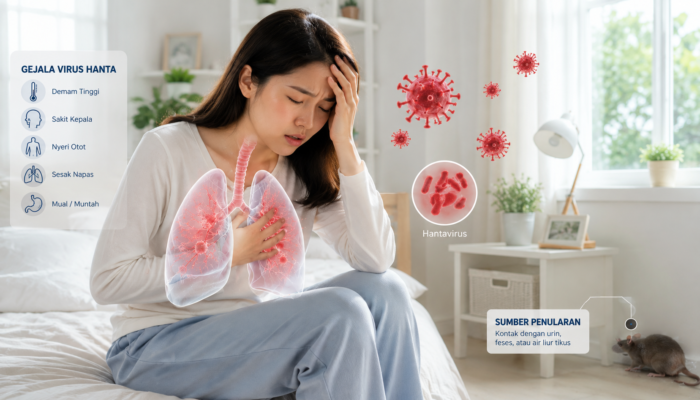 Gejala Virus Hanta yang Perlu Diwaspadai Sejak Awal